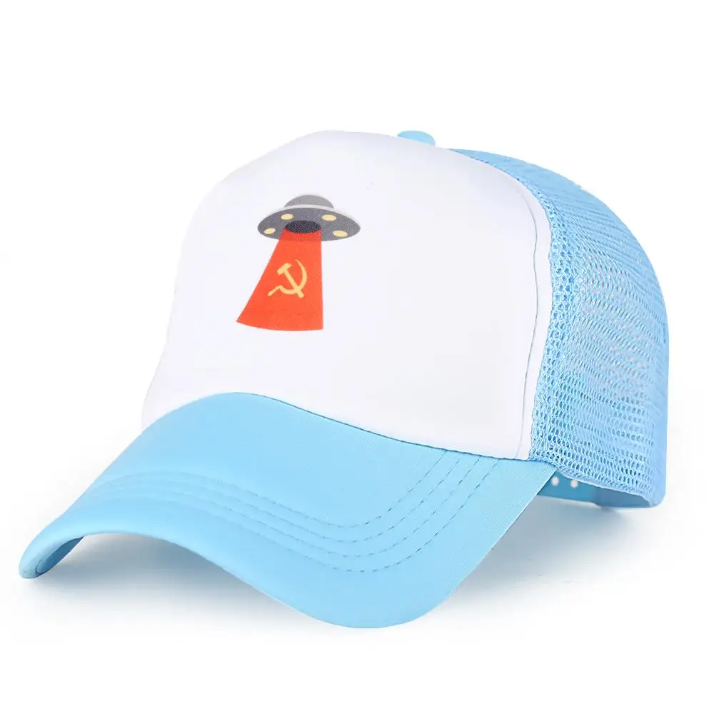 2019 Baseball Cap Creative Communist Patterns Russian Style UFO Blue Trucker Gorras Men Snapback Outdoor Women Curved Casquette
2019 Baseball Cap Creative Communist Patterns Russian Style UFO Blue Trucker Gorras Men Snapback Outdoor Women Curved Casquette