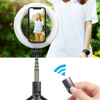 Photo LED Selfie Stick Ring Fill Light Dimmable Camera Phone Ring Lamp with Stand Tripod for Makeup Video Live Studio NC
Photo LED Selfie Stick Ring Fill Light Dimmable Camera Phone Ring Lamp with Stand Tripod for Makeup Video Live Studio NC