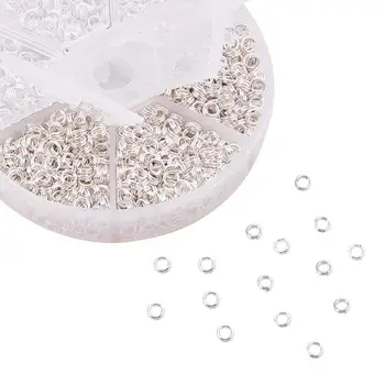 1700Pcs Iron Double Loops Jump Rings Split Rings Connectors 4mm for Craft Making
1700Pcs Iron Double Loops Jump Rings Split Rings Connectors 4mm for Craft Making