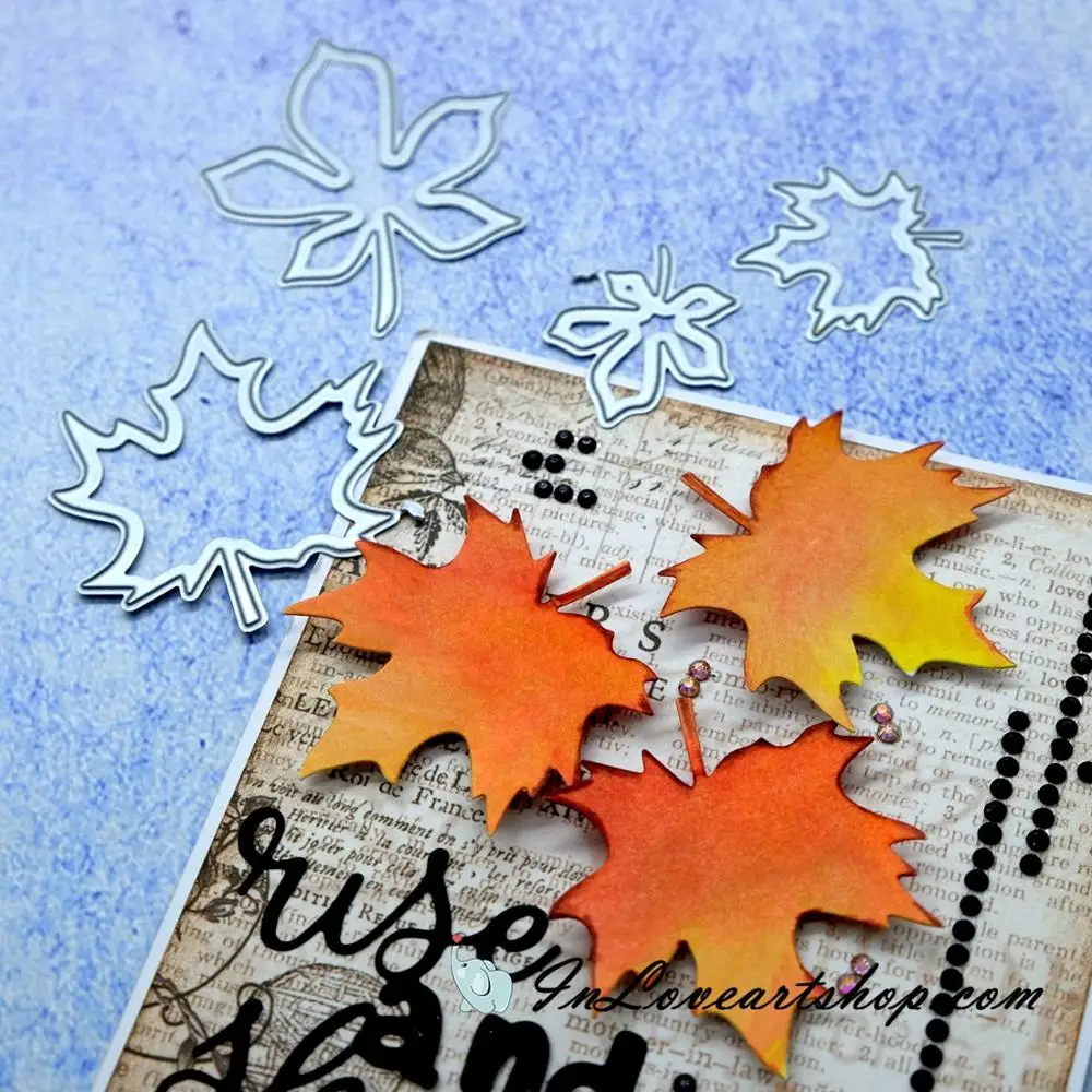 GJCrafts Tree Leaves Dies Maple Leaf Metal Cutting Dies for DIY Scrapbooking Craft Card Embossing Diecut New Template Stencil
GJCrafts Tree Leaves Dies Maple Leaf Metal Cutting Dies for DIY Scrapbooking Craft Card Embossing Diecut New Template Stencil