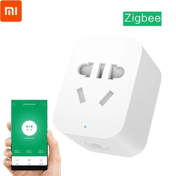 Original Xiaomi Mi Smart WiFi Socket Zigbee Version APP Remote Control Timer Power Plug Power Detection Plug Work with Gateway
Original Xiaomi Mi Smart WiFi Socket Zigbee Version APP Remote Control Timer Power Plug Power Detection Plug Work with Gateway