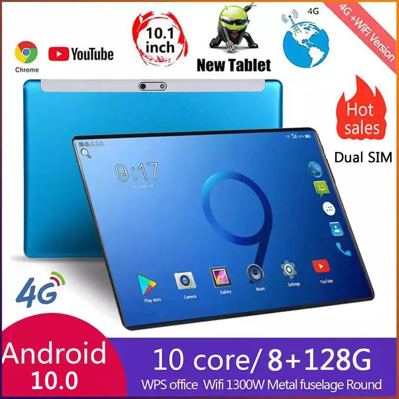 10,1-дюймовый планшет с 10-ядерным процессором, Android 10,1, ОЗУ 8 Гб, ПЗУ 10,0 ГБ, 4G LTE
10,1-дюймовый планшет с 10-ядерным процессором, Android 10,1, ОЗУ 8 Гб, ПЗУ 10,0 ГБ, 4G LTE