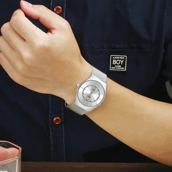 Men's Watches Top Brand Luxury WWOOR Steel Mesh Band Analog Display Quartz Wrist Watch Ultra Thin Dial Fashion Casual Watch Men
Men's Watches Top Brand Luxury WWOOR Steel Mesh Band Analog Display Quartz Wrist Watch Ultra Thin Dial Fashion Casual Watch Men