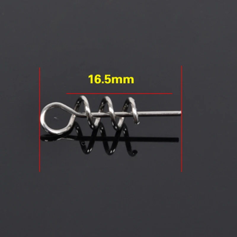 50 Pcs Fishing Soft Bait Spring Lock Pin Crank Hook Soft Bait Fishing Connector Tackle Connect Fixed Pin Latch Pin Hook
50 Pcs Fishing Soft Bait Spring Lock Pin Crank Hook Soft Bait Fishing Connector Tackle Connect Fixed Pin Latch Pin Hook