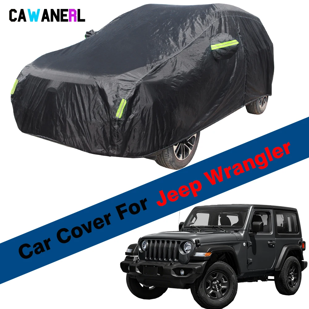Waterproof Car Cover For Jeep Wrangler Outdoor Anti-UV Sun Shade Snow Rain Protection SUV Cover Dustproof
Waterproof Car Cover For Jeep Wrangler Outdoor Anti-UV Sun Shade Snow Rain Protection SUV Cover Dustproof