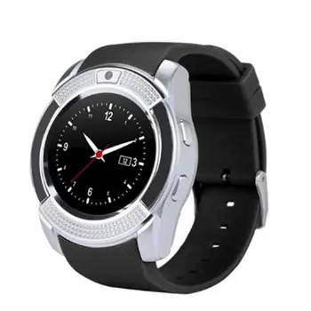 V8 SmartWatch Bluetooth Smartwatch Touch Screen Wrist Watch with Camera/SIM Card Slot, Waterproof Smart Watch PK DZ09 GT08 A1
V8 SmartWatch Bluetooth Smartwatch Touch Screen Wrist Watch with Camera/SIM Card Slot, Waterproof Smart Watch PK DZ09 GT08 A1