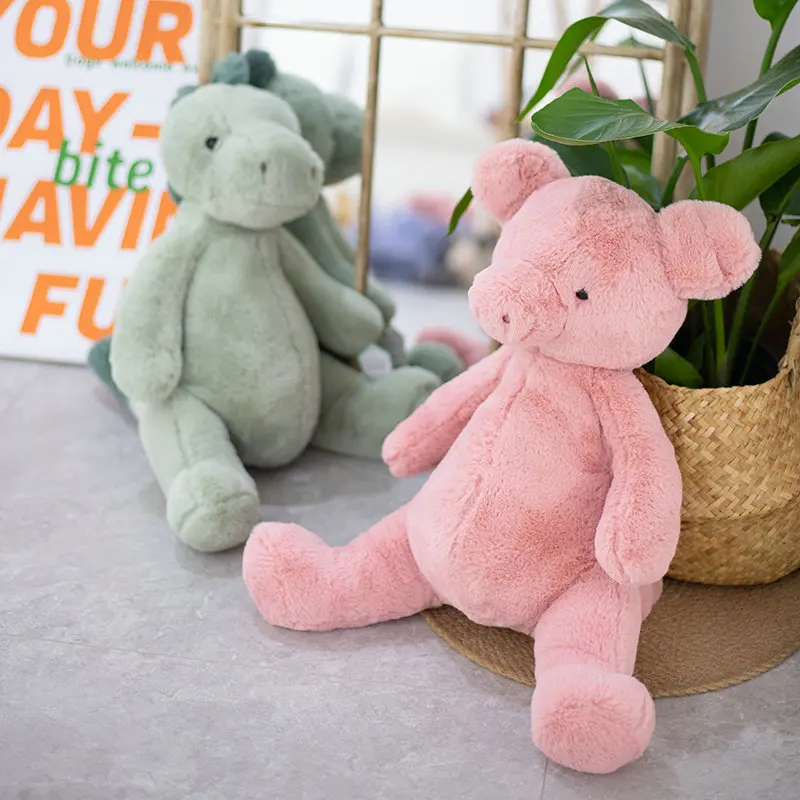25/30/45cm Lovely Cartoon Animals Elephant Dinosaur Pig Teddy Bear Stuffed Plush Toys Baby Kids Soft Appease Doll Children Gift
25/30/45cm Lovely Cartoon Animals Elephant Dinosaur Pig Teddy Bear Stuffed Plush Toys Baby Kids Soft Appease Doll Children Gift