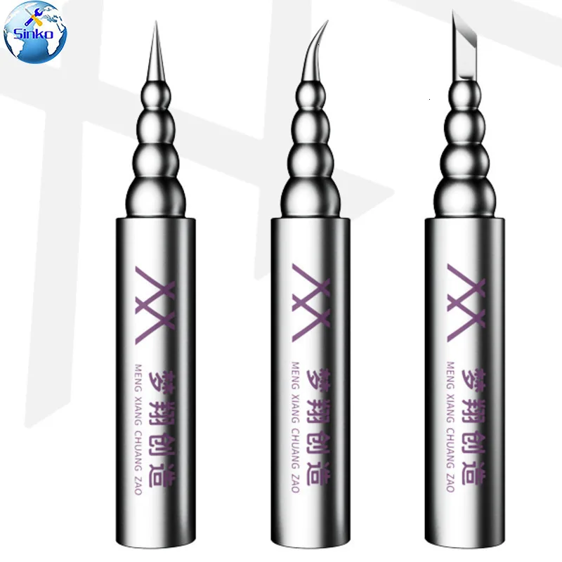 Qianli New Universal Soldering Iron Tips Durable Lead Free K J I Welding Tips For BGA Soldering Rework
Qianli New Universal Soldering Iron Tips Durable Lead Free K J I Welding Tips For BGA Soldering Rework