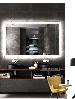 CTL305 Wall-mounted Led Bathroom Mirror Intelligent HD Bath Mirror Explosion proof Anti-fog Mirror White/Warm light 110V/220V
CTL305 Wall-mounted Led Bathroom Mirror Intelligent HD Bath Mirror Explosion proof Anti-fog Mirror White/Warm light 110V/220V