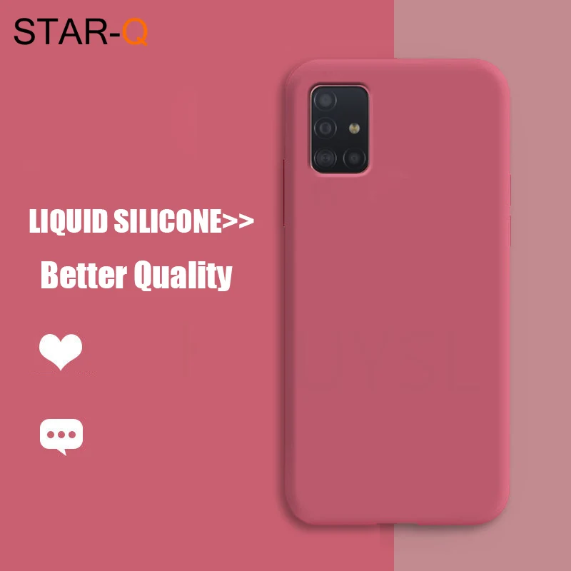 liquid silicone phone case for samsung galaxy a51 a71 s11 plus s11e m30s a30 a50 a70 a7 2018 s10 s9 s8 s7 galaxi original cover 
liquid silicone phone case for samsung galaxy a51 a71 s11 plus s11e m30s a30 a50 a70 a7 2018 s10 s9 s8 s7 galaxi original cover