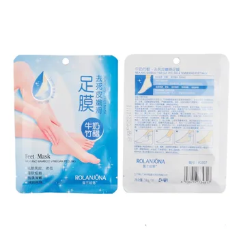 Feet Mask Milk and Bamboo Vinegar Feet Mask Feet Care Whitening Foot Mask Foot Skin Peeling Exfoliating Regimen 2Pcs=1Pair
Feet Mask Milk and Bamboo Vinegar Feet Mask Feet Care Whitening Foot Mask Foot Skin Peeling Exfoliating Regimen 2Pcs=1Pair