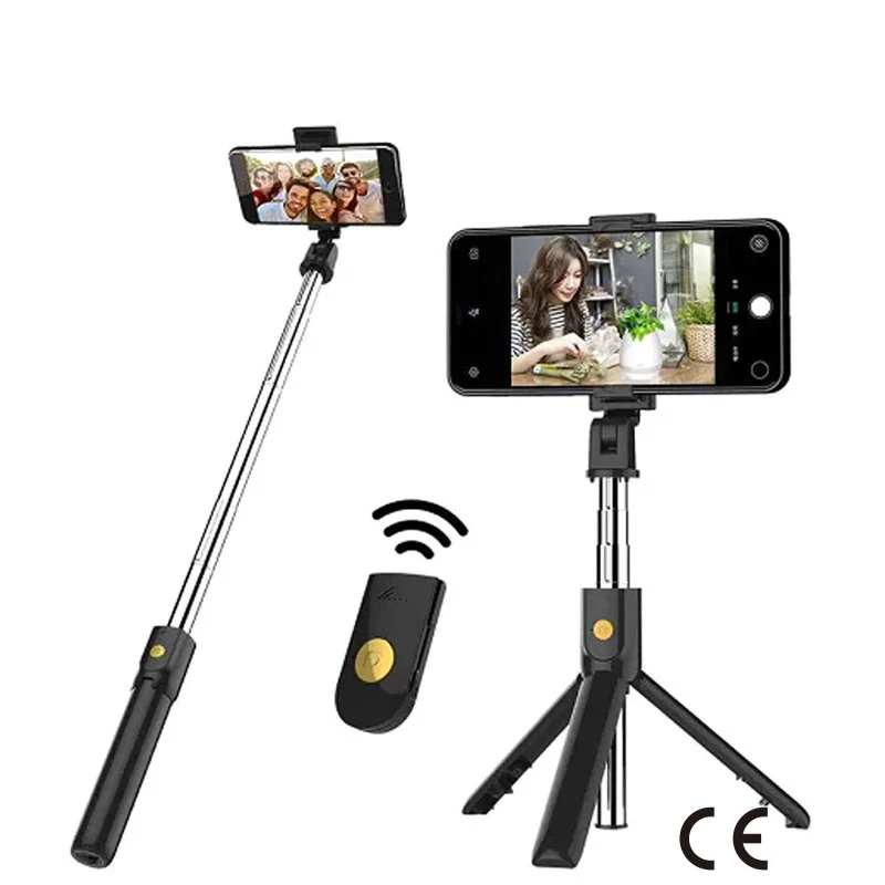 Suitable For iPhone and Android Foldable Handheld Tripod Wireless Bluetooth Remote Control 3 in 1 Expandable Mini Selfie Stick
Suitable For iPhone and Android Foldable Handheld Tripod Wireless Bluetooth Remote Control 3 in 1 Expandable Mini Selfie Stick