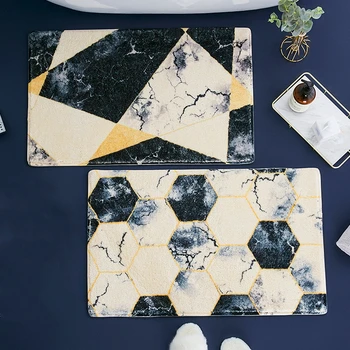 Geometric Style Bathroom Mat Anti-slip High Quality Bath Mat In Toilet Bathroom Absorbent Carpet tapis salle de bain 40*60cm
Geometric Style Bathroom Mat Anti-slip High Quality Bath Mat In Toilet Bathroom Absorbent Carpet tapis salle de bain 40*60cm