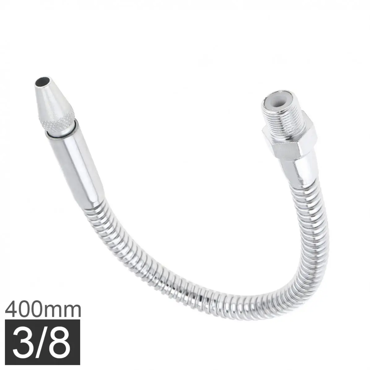 3/8 Inch Cooling Spray 390mm Metal Flexible Water Oil Cooling Tube with Round Head Nozzle for CNC Machine / Milling / Lathe
3/8 Inch Cooling Spray 390mm Metal Flexible Water Oil Cooling Tube with Round Head Nozzle for CNC Machine / Milling / Lathe