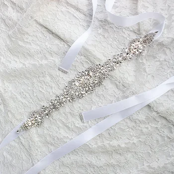 Fashion Ribbon Crystal Rhinestone Belt Women Wedding Bridal Dress Belt Cummerbunds Waistband Girdle Accessory
Fashion Ribbon Crystal Rhinestone Belt Women Wedding Bridal Dress Belt Cummerbunds Waistband Girdle Accessory