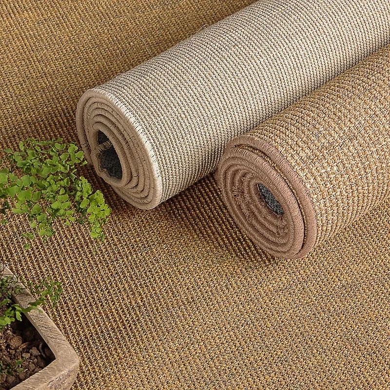 Living Room Sisal Carpet Coffee Table Bedroom Door Mat Porch Interior Jute Carpet Handmade Straw Tatami Non-Slip Foot Mat
Living Room Sisal Carpet Coffee Table Bedroom Door Mat Porch Interior Jute Carpet Handmade Straw Tatami Non-Slip Foot Mat