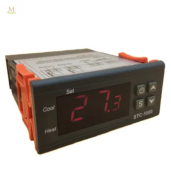 STC-1000 temperature controller heating system refrigerator seafood chiller electronic digital display microcomputer meter
STC-1000 temperature controller heating system refrigerator seafood chiller electronic digital display microcomputer meter