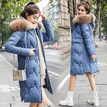 SWREDMI 2019 Winter Coat Women Hooded Long Female Jacket Thick Warm Clothing Outerwear Cotton Padded Parka Jackets 
SWREDMI 2019 Winter Coat Women Hooded Long Female Jacket Thick Warm Clothing Outerwear Cotton Padded Parka Jackets
