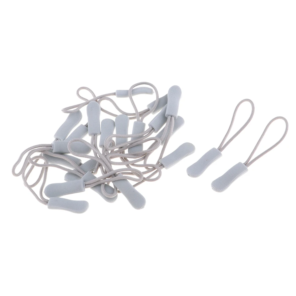 20pcs Zipper Pulls Universal Zipper Repair Parts Replacement Jacket Coat Luggage Backpack Handbag (15 Colors) 20pcs Zipper Pulls Universal Zipper Repair Parts Replacement Jacket Coat Luggage Backpack Handbag (15 Colors)