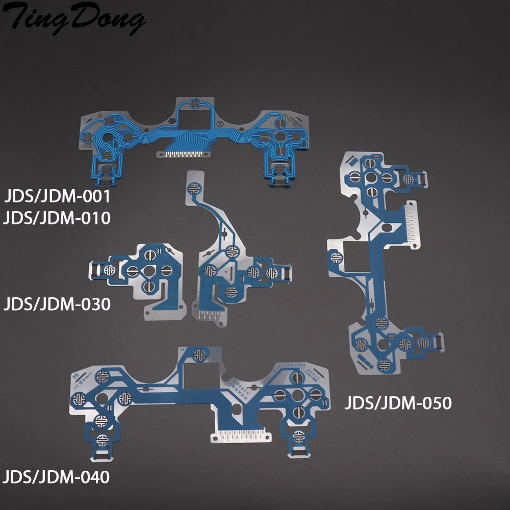 For Dualshock 4 PS4 DS4 PRO Slim Controller Conductive Film Conducting Blue Film Keypad flex Cable JDM 050 040 030 010
For Dualshock 4 PS4 DS4 PRO Slim Controller Conductive Film Conducting Blue Film Keypad flex Cable JDM 050 040 030 010