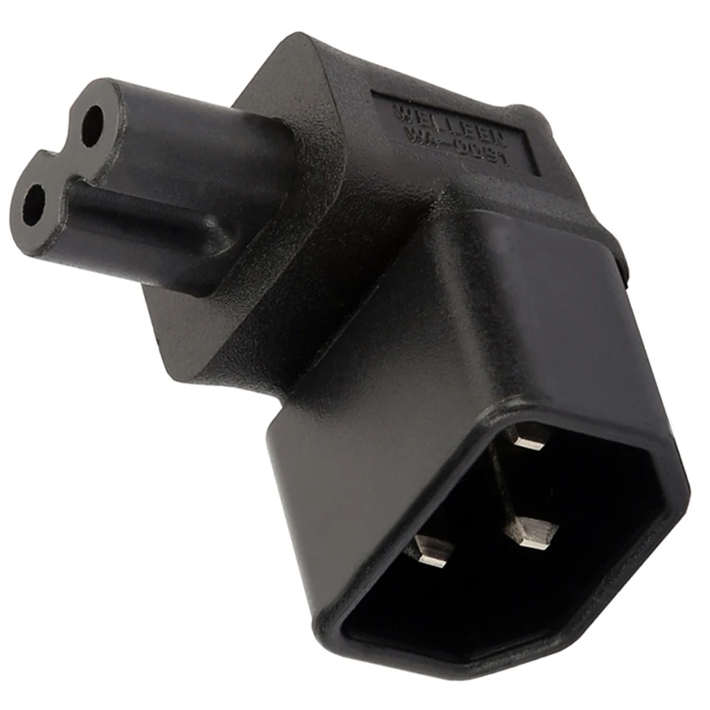 IEC320-C14 To IEC 320 C7 Female Clover Power Cord Power Cable Adapter For Laptop Power Supply Scanner Printer, 10A 250V IEC320-C14 To IEC 320 C7 Female Clover Power Cord Power Cable Adapter For Laptop Power Supply Scanner Printer, 10A 250V