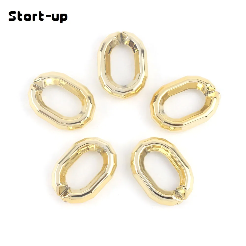 50pcs/lot Cuban Charms Jewelry Link Chain Necklaces Plastic Women Basic Lock Multifaceted Collar Statement Curb Cuban Chain
50pcs/lot Cuban Charms Jewelry Link Chain Necklaces Plastic Women Basic Lock Multifaceted Collar Statement Curb Cuban Chain