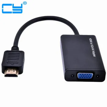 High Quality HDMI to VGA output adapter with USB Power & Audio Video For projector monitor Zine Alloy Shell VGA HDMI adapter
High Quality HDMI to VGA output adapter with USB Power & Audio Video For projector monitor Zine Alloy Shell VGA HDMI adapter