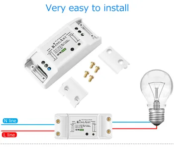 Remote control Wifi Circuit Breaker /Smart Switch by eWeLink APP for Works withAmazon Google Home Max. Current: 10A / 250V
Remote control Wifi Circuit Breaker /Smart Switch by eWeLink APP for Works withAmazon Google Home Max. Current: 10A / 250V