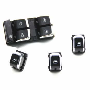 COSTLYSEED Qty 4 Chrome Electric Master Window Button Switch For A4 B8 A5 8T Q5 8R S4 S5 8KD 959 851 4GD 959 855 8K0959851D 
COSTLYSEED Qty 4 Chrome Electric Master Window Button Switch For A4 B8 A5 8T Q5 8R S4 S5 8KD 959 851 4GD 959 855 8K0959851D