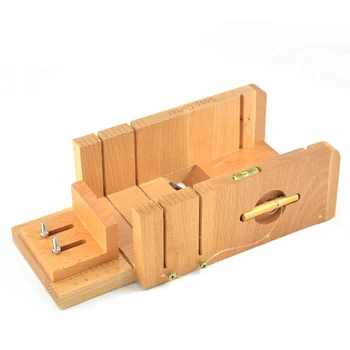 1Pcs Household Wooden Soap Cutter Box Pine Material Balancing Apparatus Accurate Wire Cutting Adjustable Front Board
1Pcs Household Wooden Soap Cutter Box Pine Material Balancing Apparatus Accurate Wire Cutting Adjustable Front Board