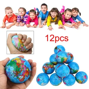 Sponge Ball Map Relaxing 6.3/7.6cm PU Educating Baby Beneficial Wisdom Children'S Toys Sponge Globe Toy Early Education
Sponge Ball Map Relaxing 6.3/7.6cm PU Educating Baby Beneficial Wisdom Children'S Toys Sponge Globe Toy Early Education