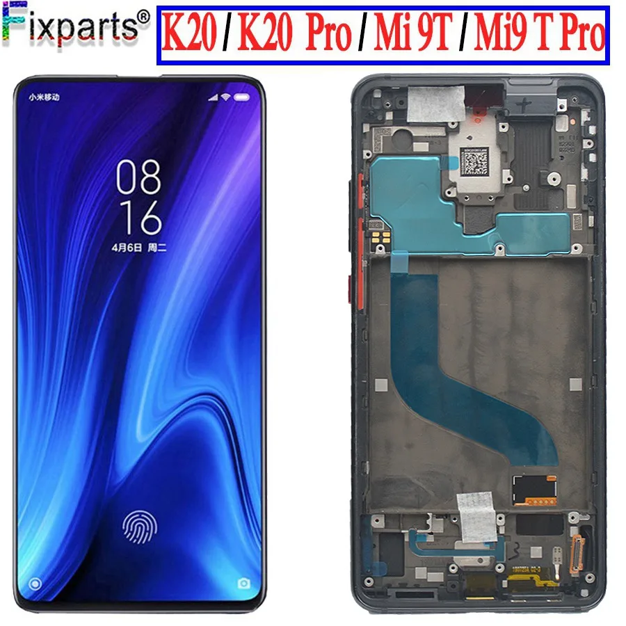 ЖК дисплей TFT для Xiaomi Mi 9T Pro с сенсорным экраном рамкой и дигитайзером в сборе Redmi K20