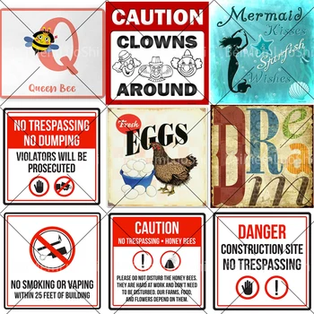 Round Metal Wall Decor Drea Danger Metal Sign Home Tin Metal Sign Metal Wall Art 30*30CM
Round Metal Wall Decor Drea Danger Metal Sign Home Tin Metal Sign Metal Wall Art 30*30CM