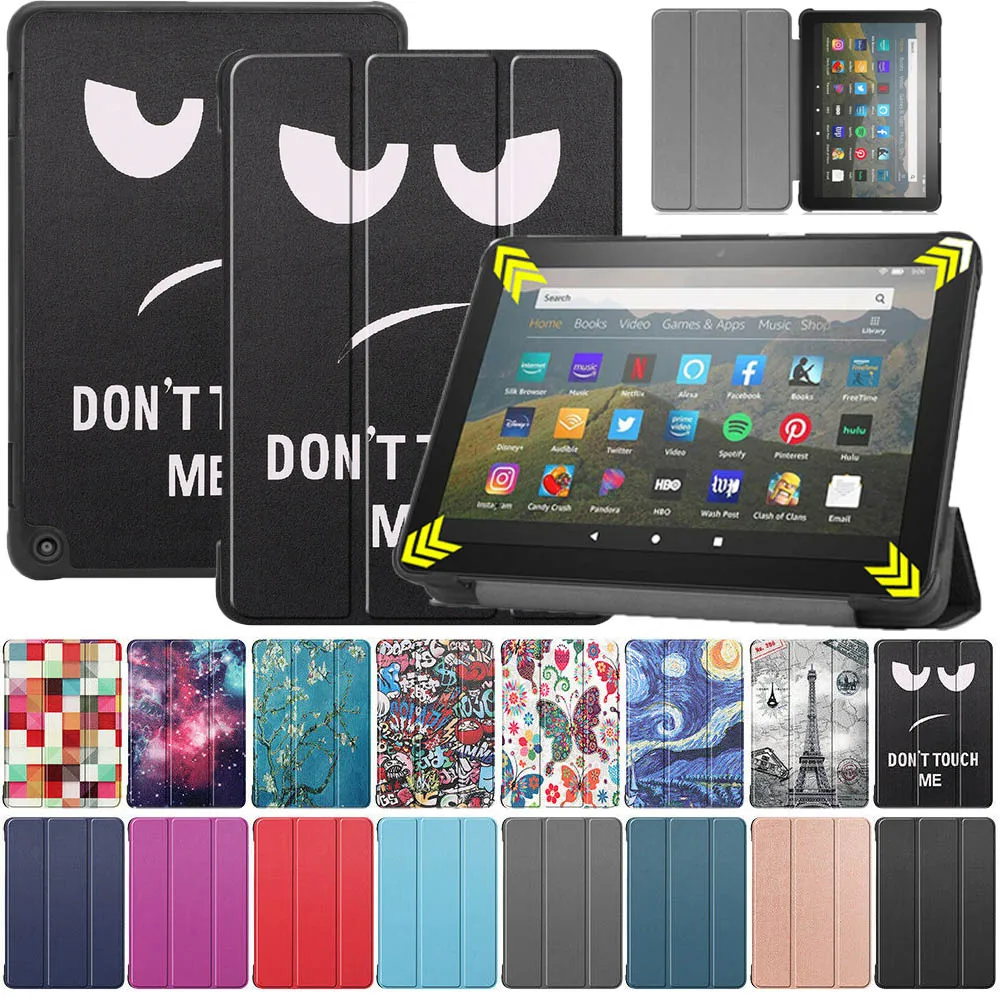 For Amazon Kindle fire HD 8/8 Plus 2020 Tablet Protective Case Ultra Slim Smart For Kindle fire 8 Leather Folio Cover Stand
For Amazon Kindle fire HD 8/8 Plus 2020 Tablet Protective Case Ultra Slim Smart For Kindle fire 8 Leather Folio Cover Stand