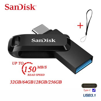 Original SanDisk 3.1 Usb Flash Drive 32g 64g128GStick Type-C USB3.1 Dual Interface Pen Drive OTG For Smartphone Pendrive Storage
Original SanDisk 3.1 Usb Flash Drive 32g 64g128GStick Type-C USB3.1 Dual Interface Pen Drive OTG For Smartphone Pendrive Storage