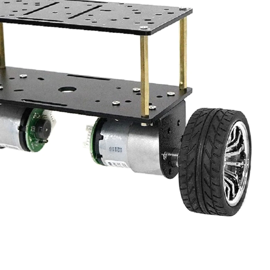 DC 12V Motor Double-deck 2-Wheeled Smart Robot Balancing Vehicle Chassis DC 12V Motor Double-deck 2-Wheeled Smart Robot Balancing Vehicle Chassis