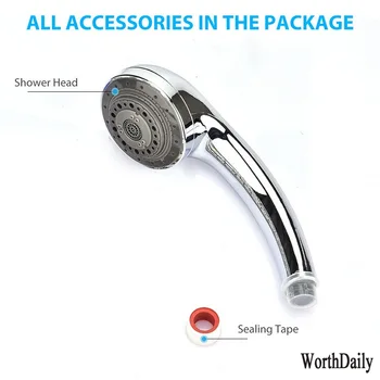 Water Saving Shower Filter Shower Hand-Held Seven-Function Outlet Spray Head Shower Head Pressurized Water Shower Artifact 
Water Saving Shower Filter Shower Hand-Held Seven-Function Outlet Spray Head Shower Head Pressurized Water Shower Artifact