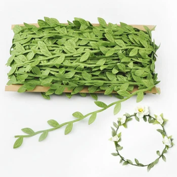 Simulation leaf 40 meters cloth leaf diy hand-woven garland accessory material plant vine green leaf ceiling decoration
Simulation leaf 40 meters cloth leaf diy hand-woven garland accessory material plant vine green leaf ceiling decoration