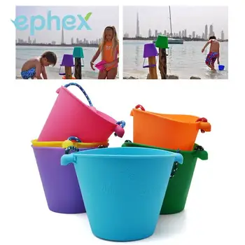 Ephex Cool Multicolor Beach Supplies Folding Bucket Polychrome Silicone Entertainment Beach Bucket Interesting Security
Ephex Cool Multicolor Beach Supplies Folding Bucket Polychrome Silicone Entertainment Beach Bucket Interesting Security