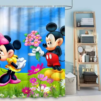 Shower Curtain Liner 72X72 Inch Shy Mickey and Minnie Confess Cartoon Cute Bathroom Home Kitchen Waterproof
Shower Curtain Liner 72X72 Inch Shy Mickey and Minnie Confess Cartoon Cute Bathroom Home Kitchen Waterproof