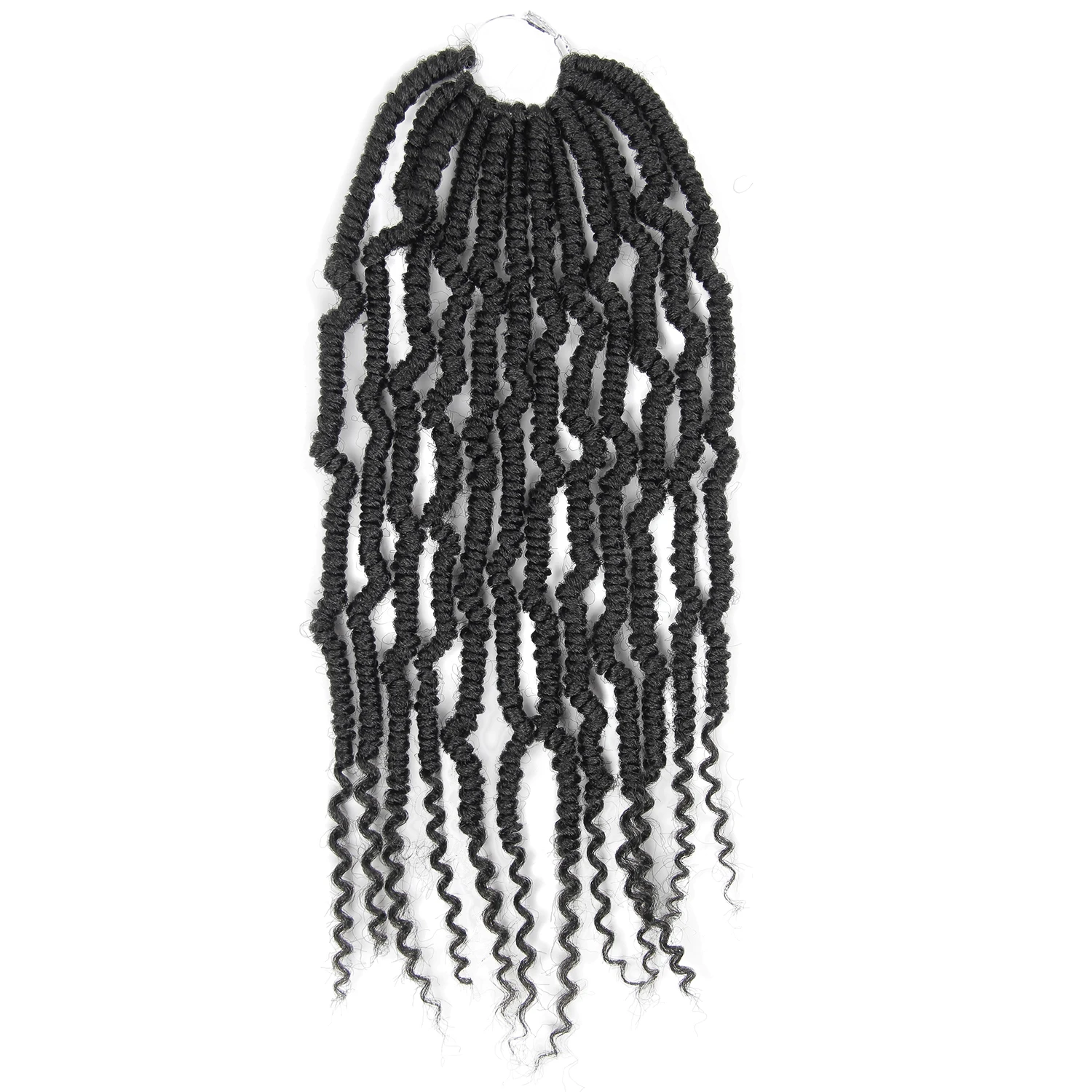 Ultralight Fluffy Passion Spring Twists Hair Extensions Stretched Pure Color Synthetic Crochet Braiding Hair Bomb Pre Twisted
Ultralight Fluffy Passion Spring Twists Hair Extensions Stretched Pure Color Synthetic Crochet Braiding Hair Bomb Pre Twisted