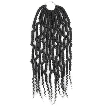 Ultralight Fluffy Passion Spring Twists Hair Extensions Stretched Pure Color Synthetic Crochet Braiding Hair Bomb Pre Twisted
Ultralight Fluffy Passion Spring Twists Hair Extensions Stretched Pure Color Synthetic Crochet Braiding Hair Bomb Pre Twisted