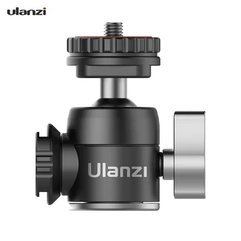Ulanzi U-60 Metal Mini Ballhead Dual Cold Shoes Microphone 360 Degrees Ball Head Vlog Video Shooting for Canon Sony DSLR Camera
Ulanzi U-60 Metal Mini Ballhead Dual Cold Shoes Microphone 360 Degrees Ball Head Vlog Video Shooting for Canon Sony DSLR Camera
