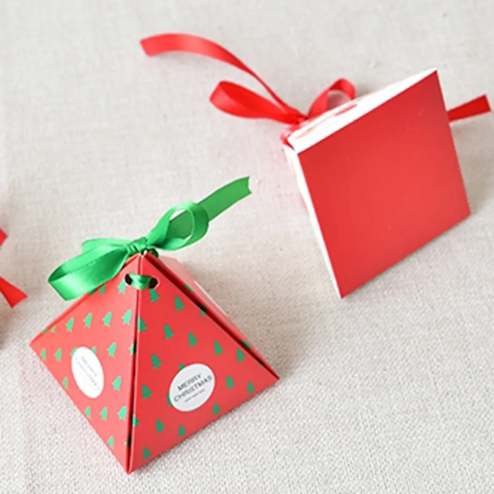 merry christmas candy box bag christmas tree gift