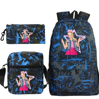 Beautiful Jojo Siwa Backpack Boys Girls School Backpacks Children 3 Pcs/set School Book knapsack for Teens Kids
Beautiful Jojo Siwa Backpack Boys Girls School Backpacks Children 3 Pcs/set School Book knapsack for Teens Kids