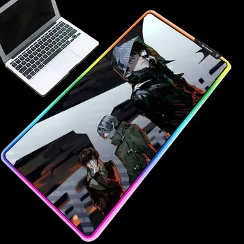 ZSUXTC RGB Gaming Mouse Pad Cold Light LED Color Change USB Charging Anime Tokyo Ghoul Wallpaper Computer Keyboard Desk Mat
ZSUXTC RGB Gaming Mouse Pad Cold Light LED Color Change USB Charging Anime Tokyo Ghoul Wallpaper Computer Keyboard Desk Mat