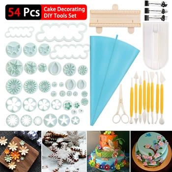 54Pcs DIY Lovely animals plastic Mold Fondant Cake Decorating Tools Soap Mold Cake Chocolate DIY mould tool kits
54Pcs DIY Lovely animals plastic Mold Fondant Cake Decorating Tools Soap Mold Cake Chocolate DIY mould tool kits