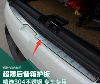 Rear Bumper protector trunk bumper trim cover protector for Peugeot 3008 2012--2019
Rear Bumper protector trunk bumper trim cover protector for Peugeot 3008 2012--2019