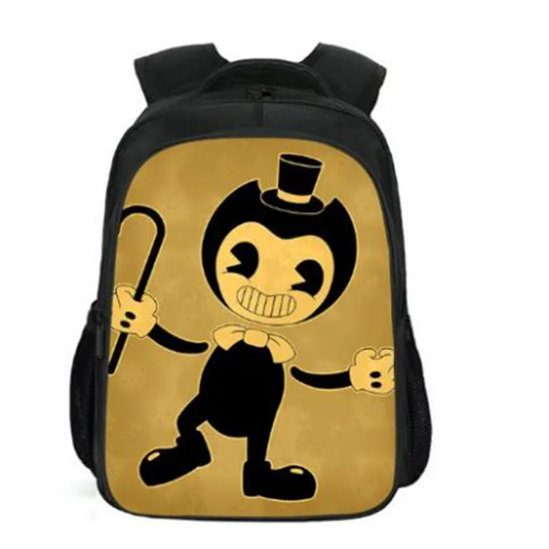 Double Layer Backpack Bendy and the Ink Machine Pattern Kids Backpack Cartoon Design School Bag Cute Mochila Infantil Ralph Bag
Double Layer Backpack Bendy and the Ink Machine Pattern Kids Backpack Cartoon Design School Bag Cute Mochila Infantil Ralph Bag