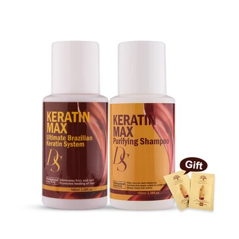100ml DS Max Brazilian Keratin +100ml Purifying Shampoo Hair Straightening Cream Treatment Free Formaldehyde For Resistant Hair
100ml DS Max Brazilian Keratin +100ml Purifying Shampoo Hair Straightening Cream Treatment Free Formaldehyde For Resistant Hair
